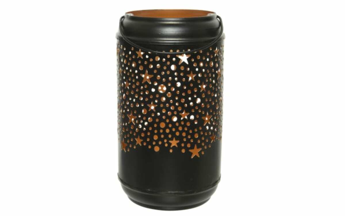 Bild 1 von Kaemingk - Teelichthalter in schwarz/gold, 18,5 cm