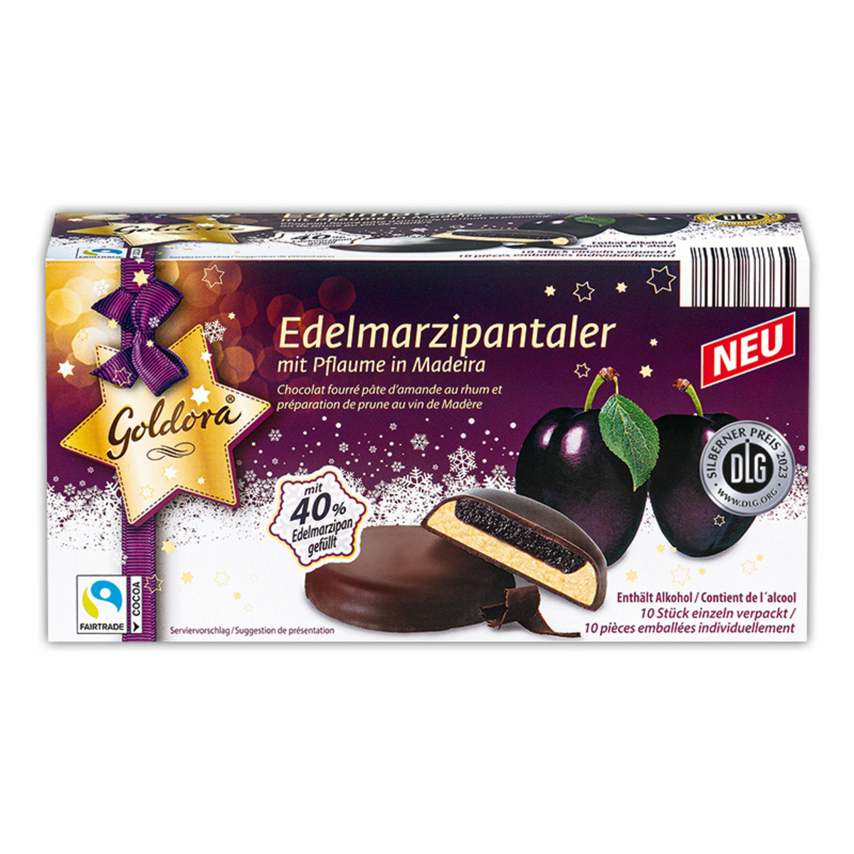 Bild 1 von Goldora Edelmarzipantaler