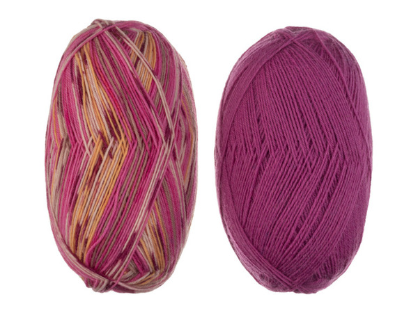 Bild 2 von crelando® Sockenwolle »Anika«, 4-fädig, mit Schurwolle