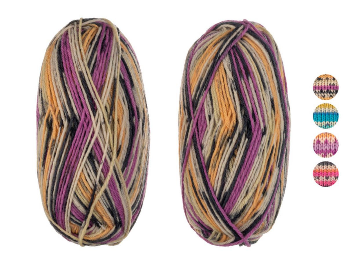 Bild 1 von crelando® Sockenwolle »Verena«, 6-fädig, mit Schurwolle