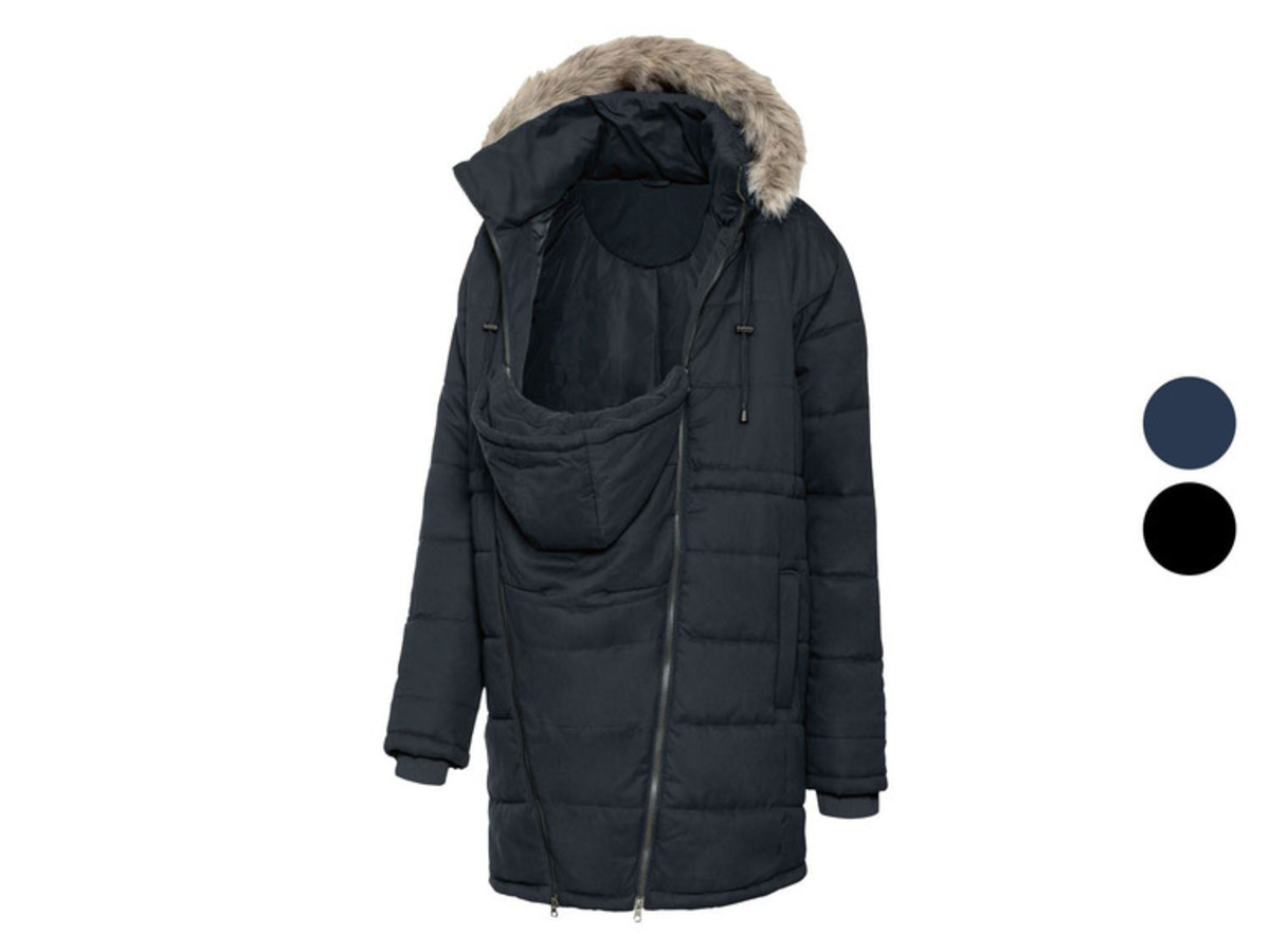 Bild 1 von ESMARA® Umstandsjacke Damen, mit Zippeinsatz, Kapuze