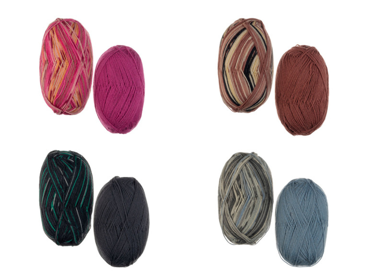 Bild 1 von crelando® Sockenwolle »Anika«, 4-fädig, mit Schurwolle