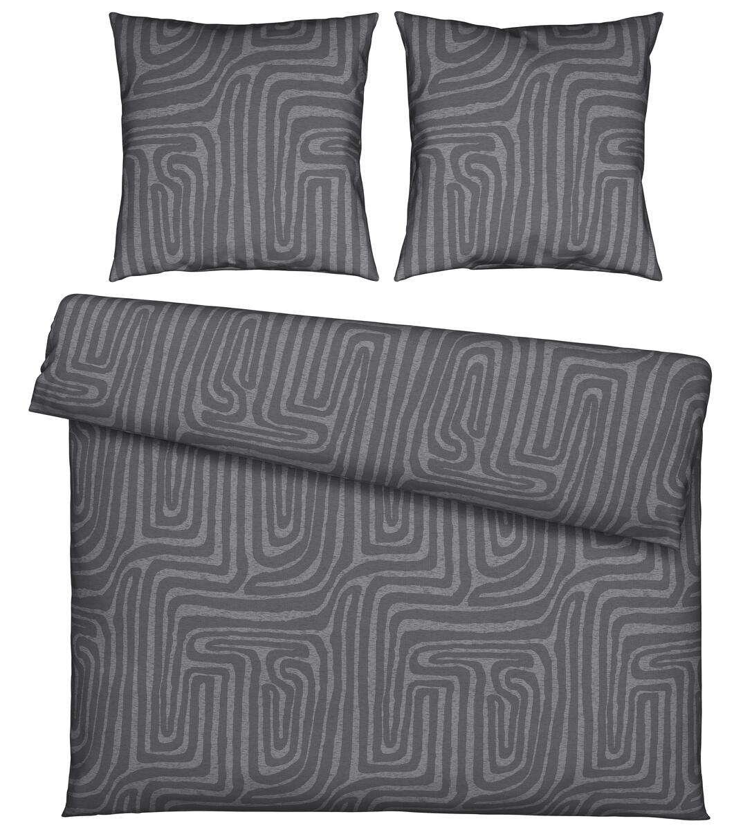 Bild 1 von Bettwäsche Liam XL in Grau ca. 200x220cm