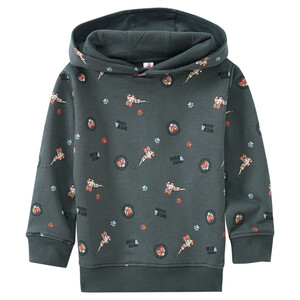 Jungen Hoodie mit Tiger-Allover