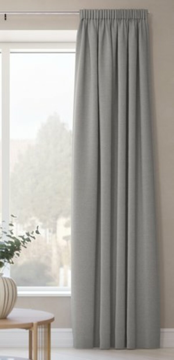 Bild 4 von Dekoschal SAVALEN 1x140x245 Chenille grau