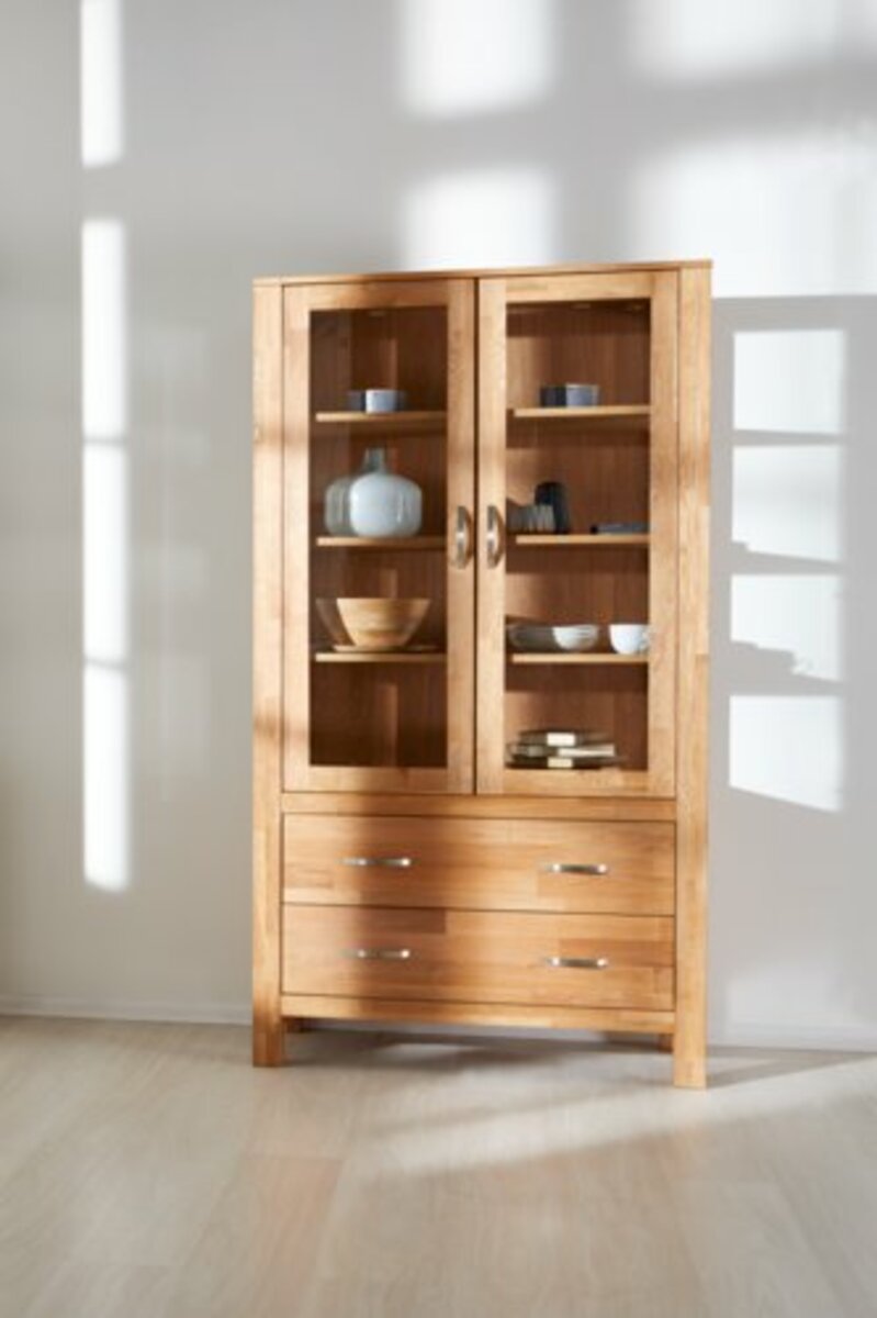 Bild 4 von Vitrine HAGE 2 Türen 2 Schubladen Eiche