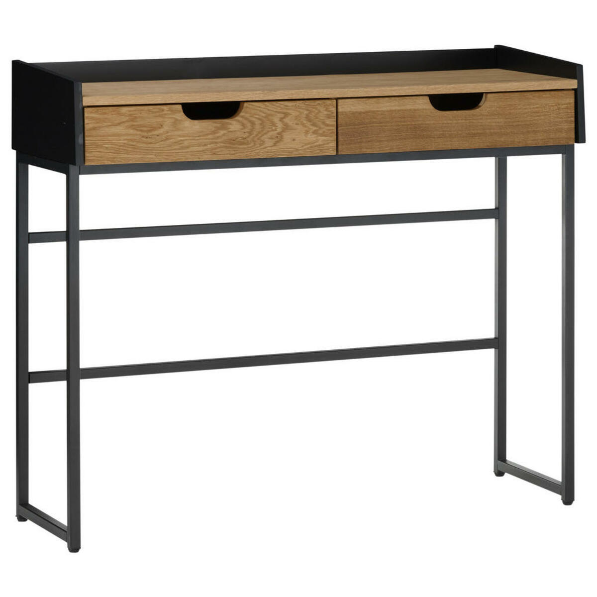 Bild 1 von XXXLutz KONSOLENTISCH Schwarz, Eiche