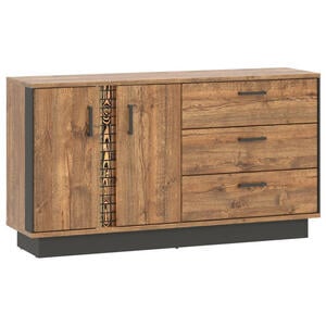 MID.YOU SIDEBOARD Schwarz, Eiche