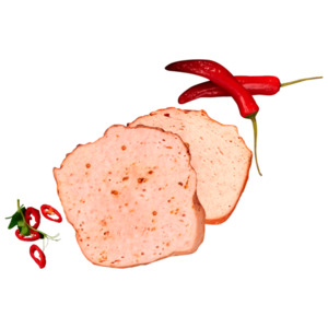 Schweinefleischkäs mit Chili
