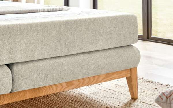 Bild 3 von Boxspringbett BX2340 Weimar, natur, Liegefläche 180 x 200 cm