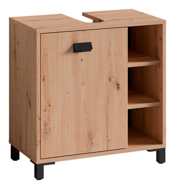 Bild 1 von Waschbeckenunterschrank Wellness B: 60 cm Eiche Dekor