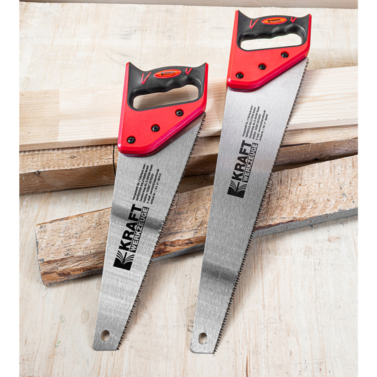 Bild 1 von Kraft Werkzeuge Handsägen-Set 2tlg.