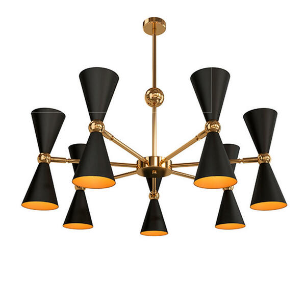 Bild 1 von XXXLutz PENDELLEUCHTE Schwarz, Gold