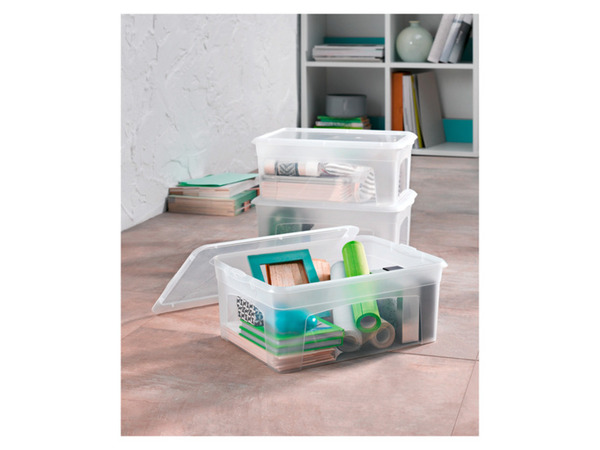 Bild 3 von LIVARNO home Aufbewahrungsboxen, transparent, 10 / 5 l