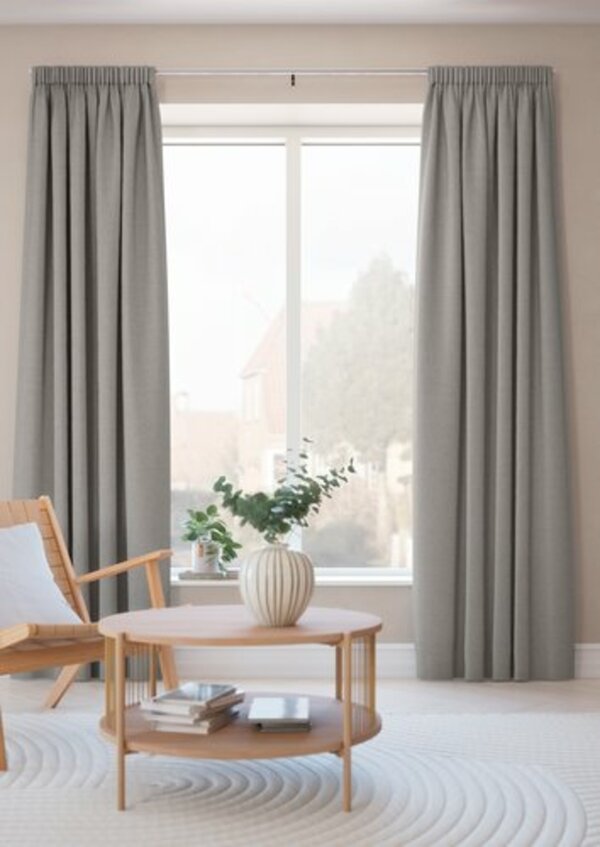 Bild 3 von Dekoschal SAVALEN 1x140x245 Chenille grau