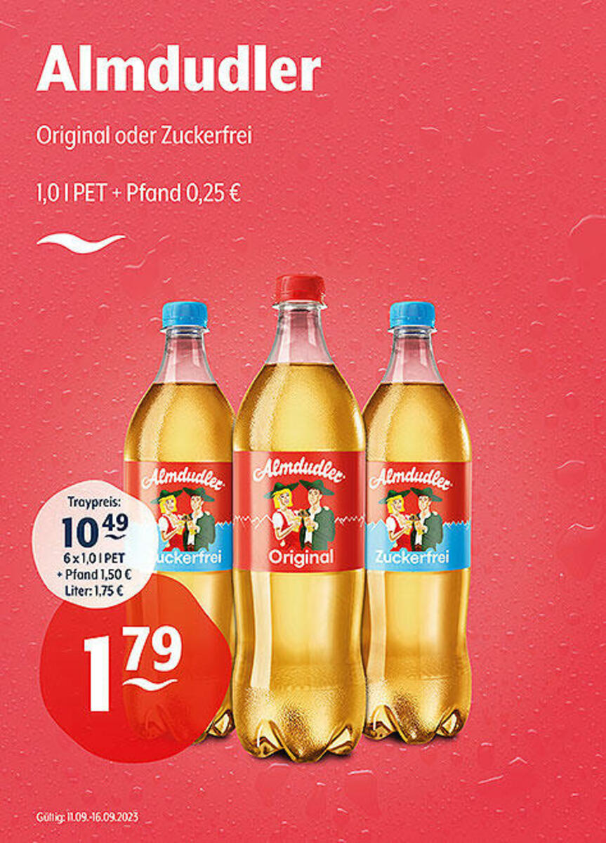 Bild 1 von Almdudler Original oder Zuckerfrei