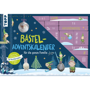 TOPP Familien-Bastel-Adventskalender, 24 Bastelprojekte l