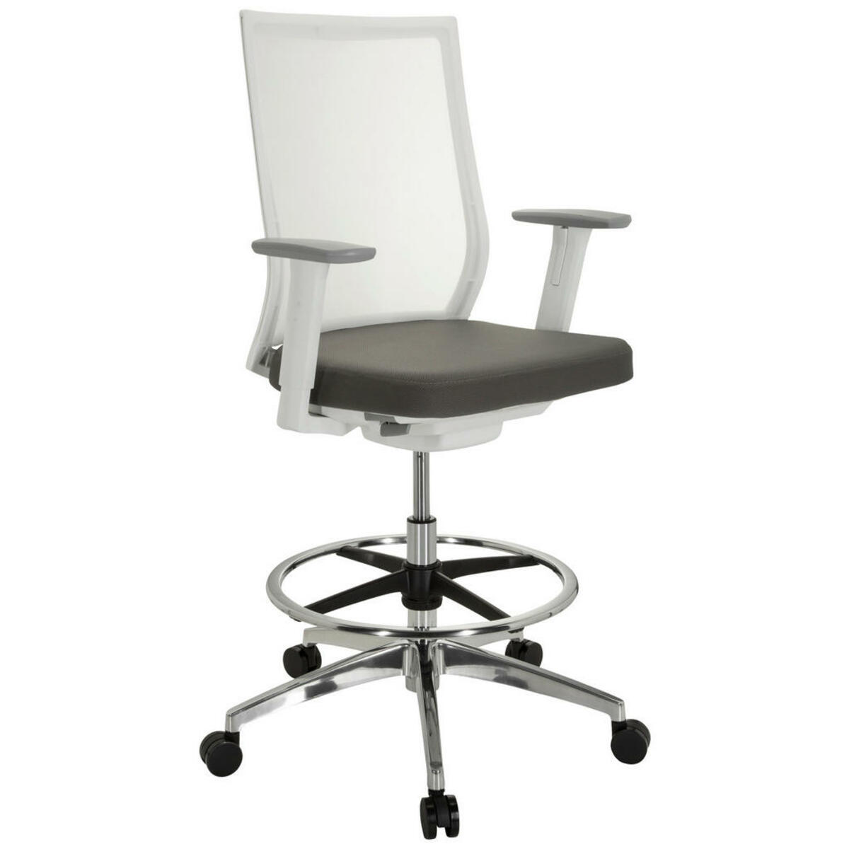 Bild 1 von MID.YOU DREHSTUHL Grau, Weiß