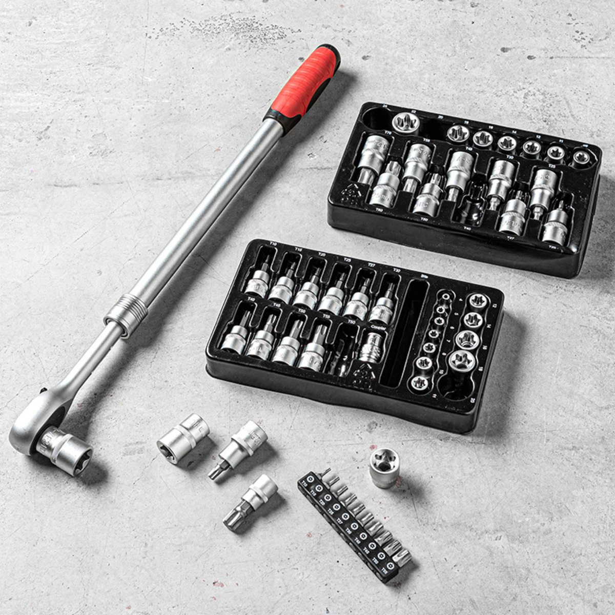 Bild 2 von Kraft Werkzeuge Teleskop-Ratsche 1/2"