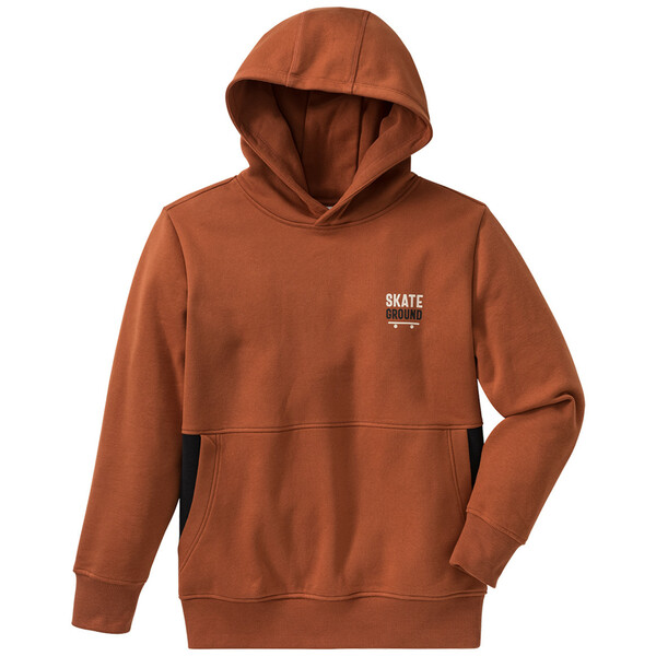 TOM TAILOR Jungen Hoodie - Basic Sweatjacke Mit Print Für Kinder