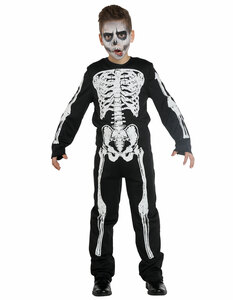 Jungen Kostüm Skelett