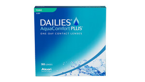 DAILIES® AquaComfort Plus Toric Tageslinsen Torisch 90 Stück Kontaktlinsen; contact lenses