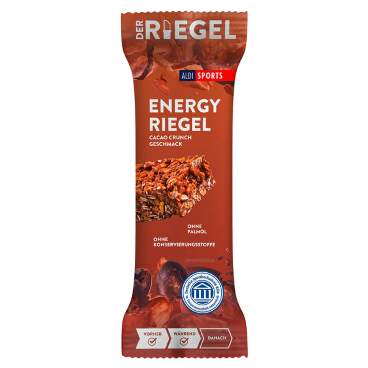Bild 1 von Energy Bar Cacao-Crunch, 6er Set (6 x 40 g = 240 g)
