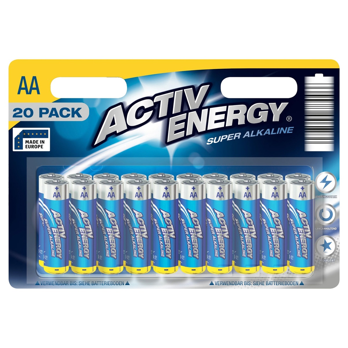 Bild 2 von ACTIV ENERGY Batterien, 20er-Packung