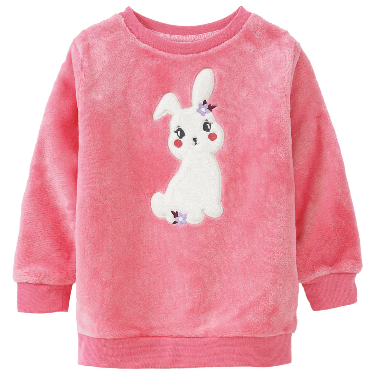 Bild 1 von Mädchen Sweatshirt flauschig weich