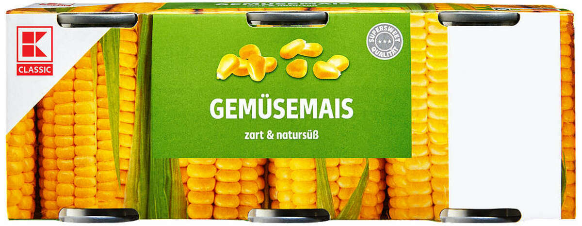 Bild 1 von K-CLASSIC Gemüsemais