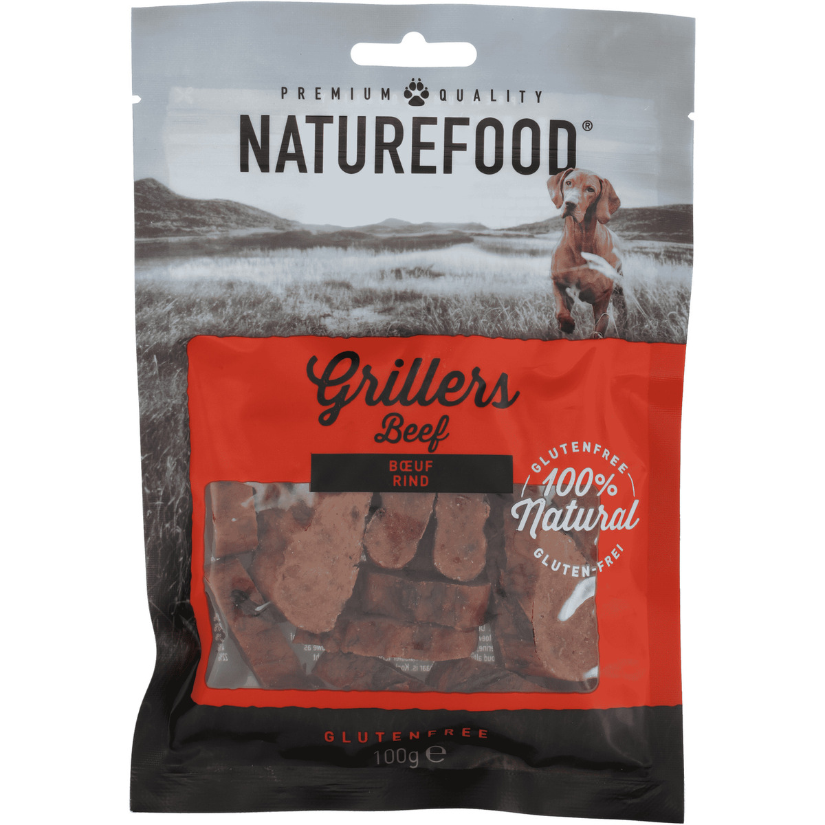 Bild 1 von NATUREFOOD Grillers 100g Rind & Kalb