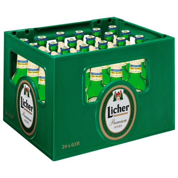 Bild 1 von Licher Natur Radler alkoholfrei 24x0,33l