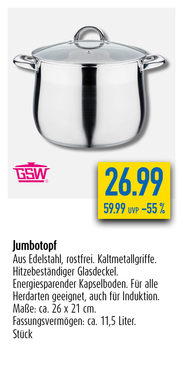 Bild 1 von Jumbotopf