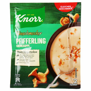 Knorr 3 x Pfifferling Cremesuppe