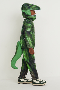 C&A Dino-Kostüm-2 teilig, Grün, Größe: 110