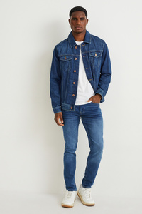 C&A Skinny Jeans-Flex Jog Denim-LYCRA®, Blau, Größe: W28 L32