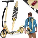 Bild 1 von KESSER® Cityroller Scooter 205mm Räder PU Big Wheel - Pro-S Tretroller mit Doppel Federung, City-Roller Scooter klappbar und Höhenverstellbar, Roller Kickscooter für Erwachsene und Kinder