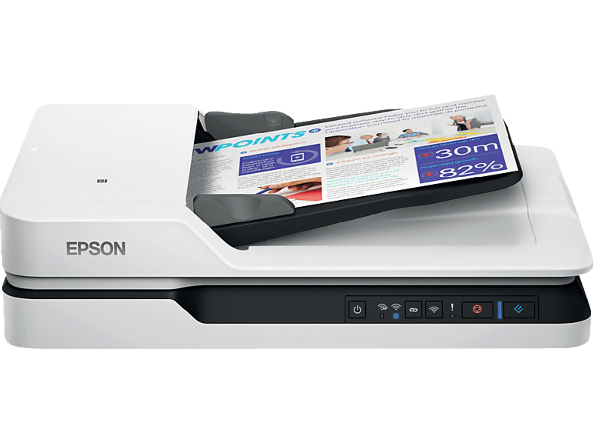 Bild 1 von EPSON WorkForce DS-1660W Dokumenten Scanner , 1200 x dpi