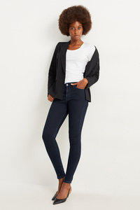 C&A Skinny Jeans-Mid Waist-LYCRA®, Blau, Größe: 50