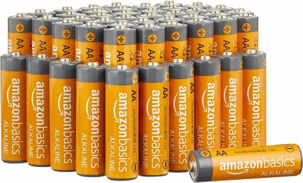 Bild 1 von Amazon Basics AA-Alkalibatterien, leistungsstark, 1,5 V, 48 Stück (Aussehen kann variieren)