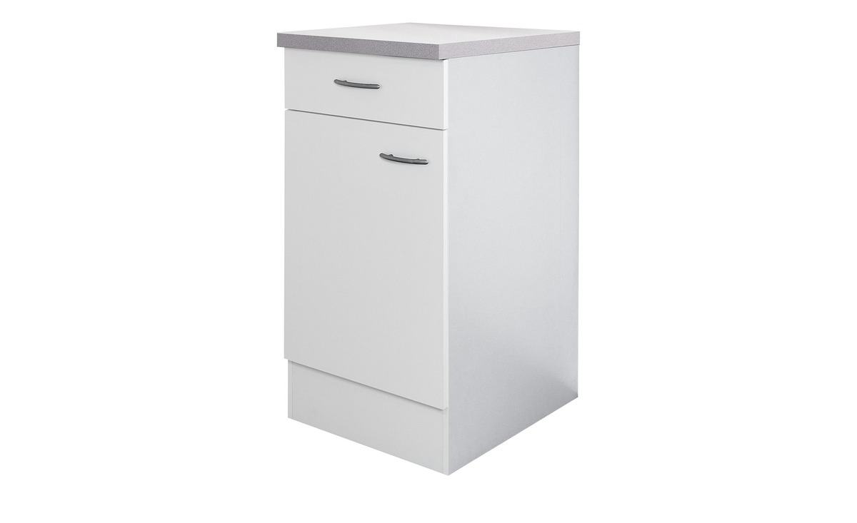 Bild 1 von Unterschrank  Genk weiß Maße (cm): B: 40 H: 85 T: 60 Küche