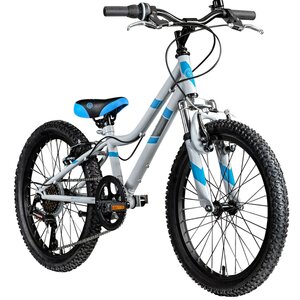 Galano GA20 Kinderfahrrad 18 Zoll 115 - 130 cm Mädchen Jungen Fahrrad ab 5 Jahre Mountainbike 7 Gänge MTB Hardtail Kinder Fahrrad