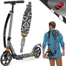 Bild 1 von KESSER® Cityroller Scooter 205mm Räder PU Big Wheel - Pro-S Tretroller mit Doppel Federung, City-Roller Scooter klappbar und Höhenverstellbar, Roller Kickscooter für Erwachsene und Kinder