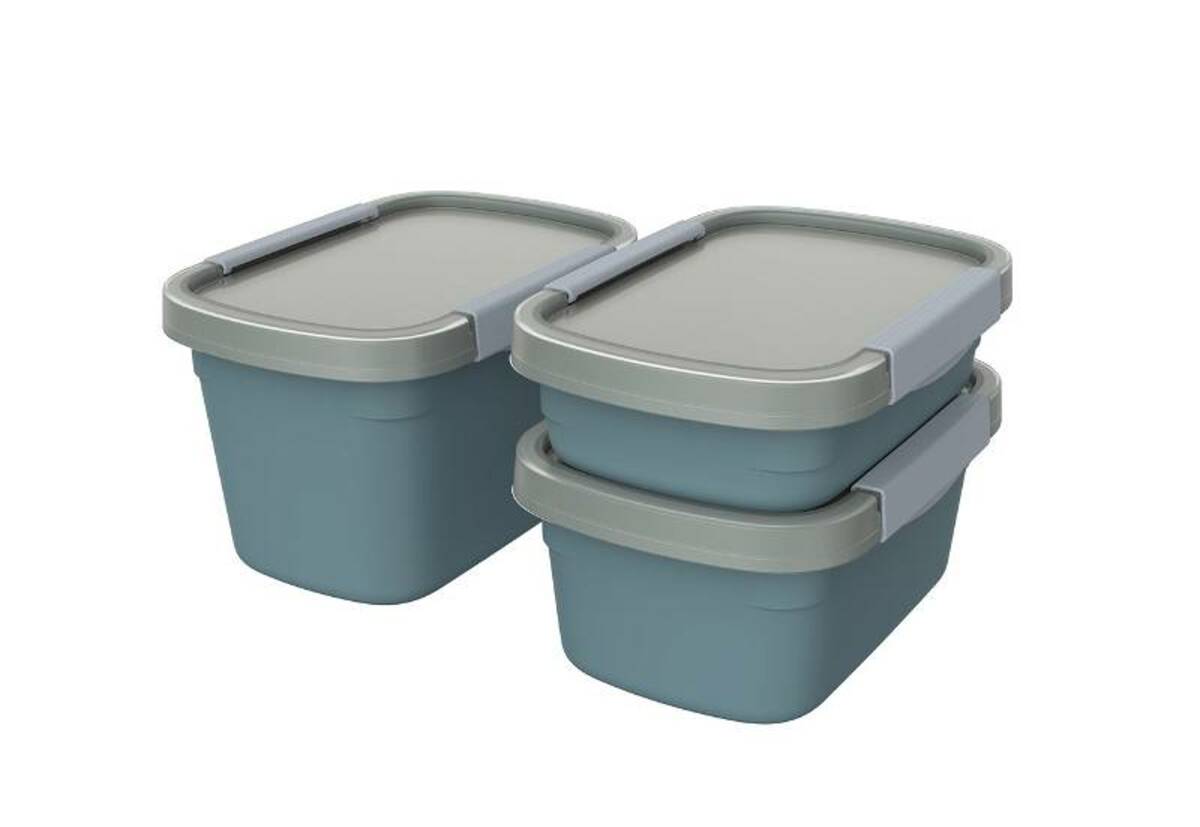 Bild 1 von rotho Kühlschrankdose 3-tlg. ECO, Kunststoff