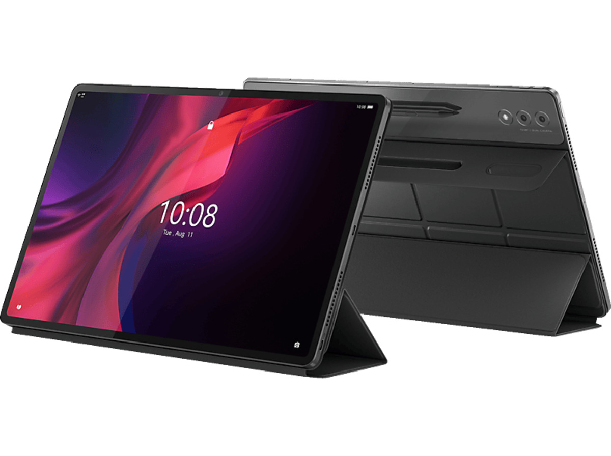 Bild 1 von LENOVO Tab Extreme inkl. Lenovo Precision Pen 3 und Folio-Schutzhülle mit Strandfuß, Tablet, 256 GB, 14,5 Zoll, Storm Grey