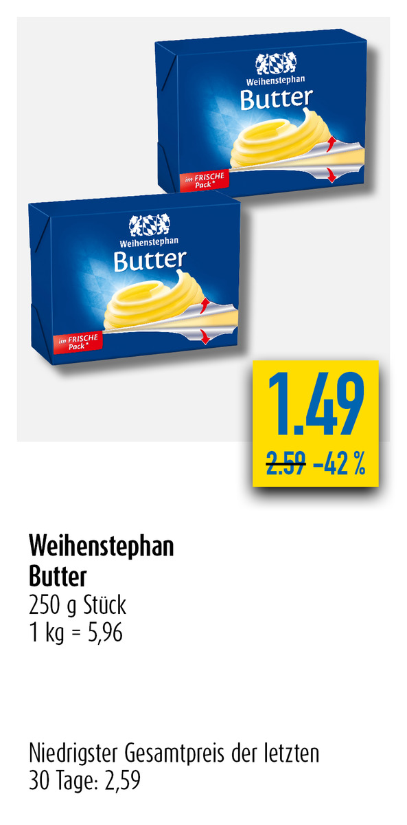 Bild 1 von Weihenstephan Butter