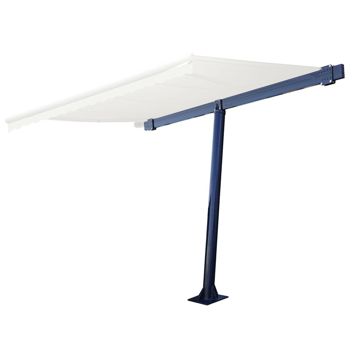 Bild 1 von Standfuß für Markise H122 H123 H124, Standmontage Halterung Fuß, zum Einbetonieren 300x401x40cm