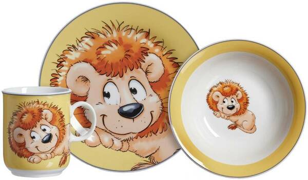 Bild 1 von Ritzenhoff &amp; Breker Happy Zoo Leo 3-tlg. KINDERSET,...