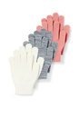 Bild 1 von C&A Multipack 3er-Handschuhe, Rosa, Größe: 128-152