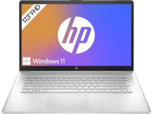 HP 17-cn2356ng, Notebook mit 17,3 Zoll Display, Intel® Core™ i5 Prozessor, 16 GB RAM, 512 SSD, Intel Iris Xe Grafik, Silber